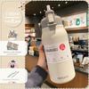 German Large Capacity Vacuum Cup Women Good-looking 316 Stainless Steel Straw Water Cup Big Belly Boys and Girls Kettle