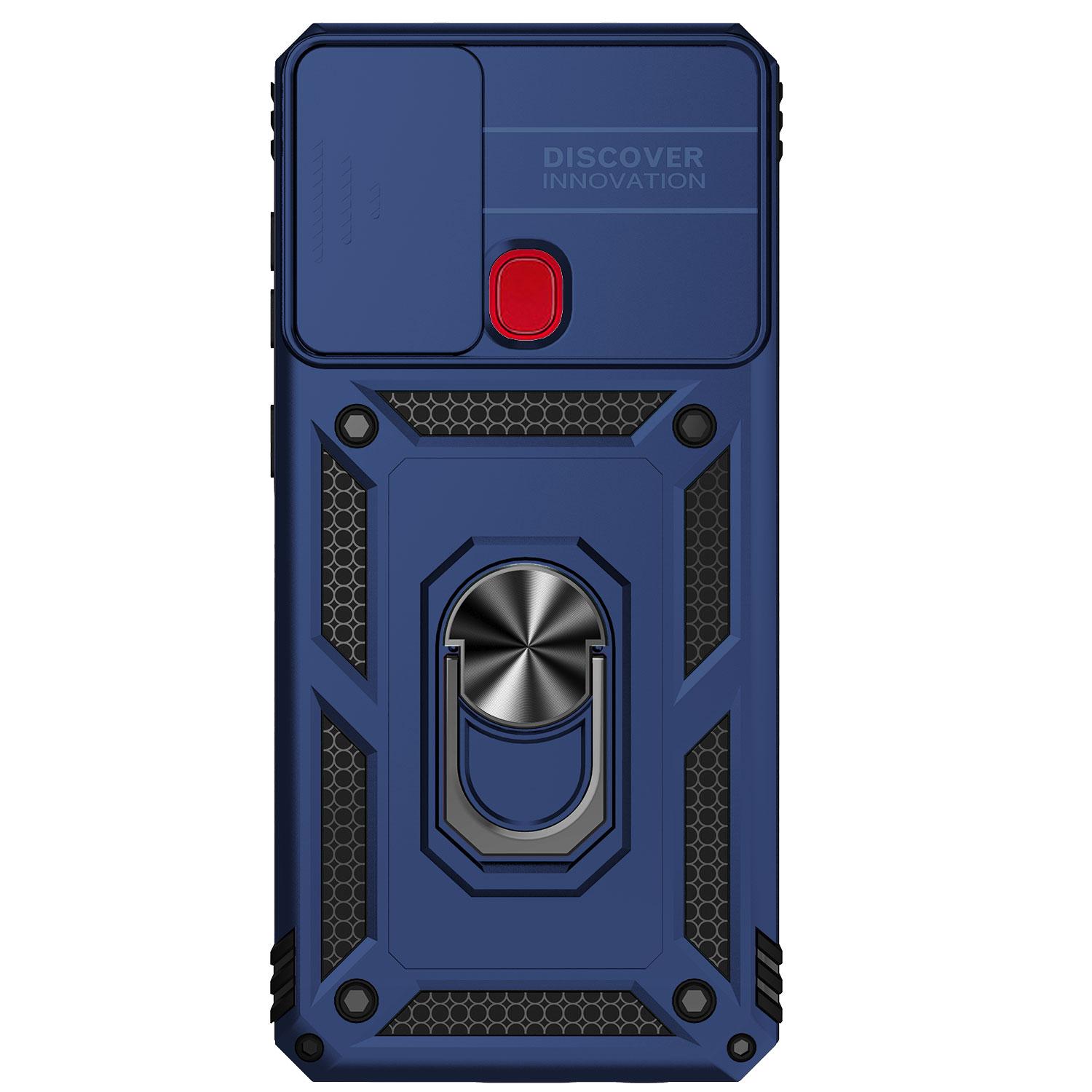 

Чехол-подставка с кольцом для Samsung A21S, чехол Galaxy a21s, защитный чехол для телефона с защитой от падения, чехол для телефона Samsung Galaxy A21s A21 S For Galaxy A21S синий