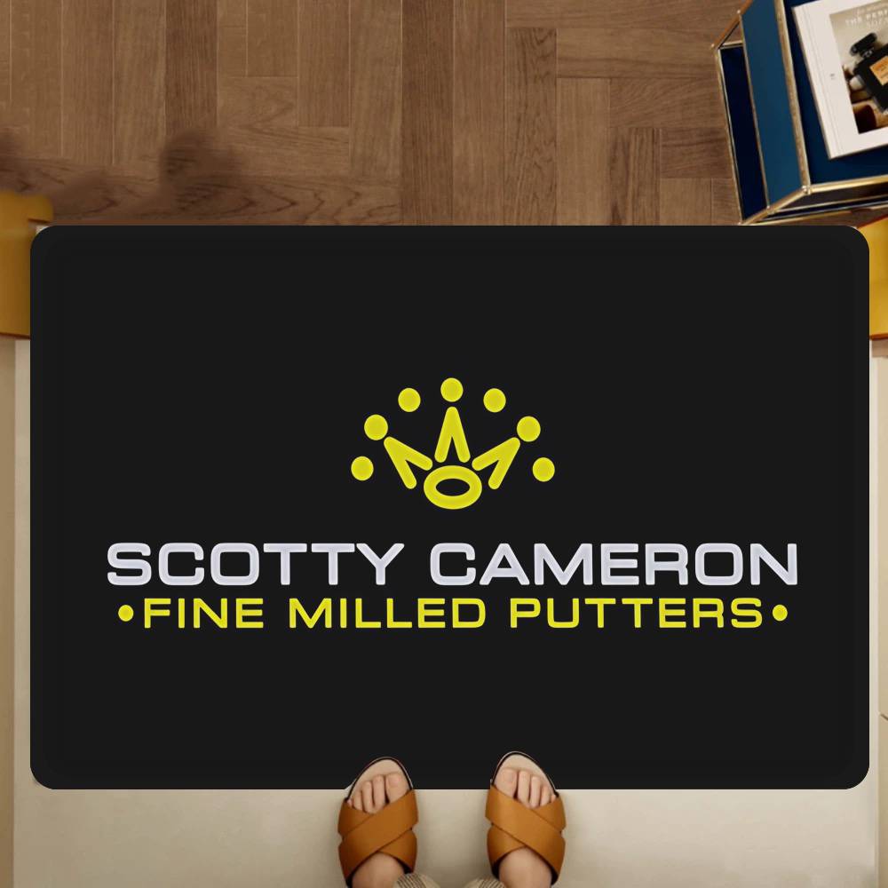 S-Scotty Logo C-Cameron Floor Mat Rectangle Anti-slip Home Soft Badmat Front Door Indoor Outdoor Mat Hotel Decor Mat