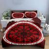 Rose Thorn Gothic Decor Set Soft Comfortable Duvet Cover Bedding Set Included 1*Duvet Cover & 2*Pillowcases, Gift