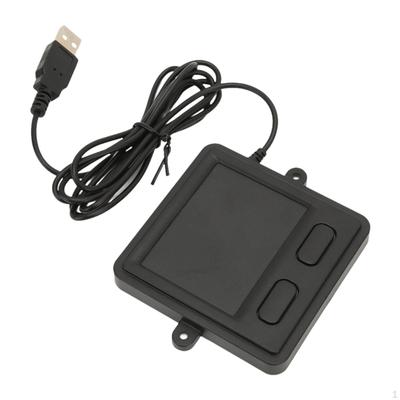 USB Kabelgebundenes Touchpad Trackpad Mäuse Multifunktionales Tragbares Computer Touchpad 2 Tasten für Laptops