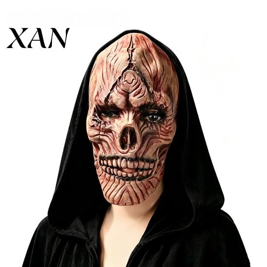 Halloween Skull Masque Scary Masque, Horror Full Face Latex Skin Friendly for Costume, Cosplay Party, Haunted House Prop