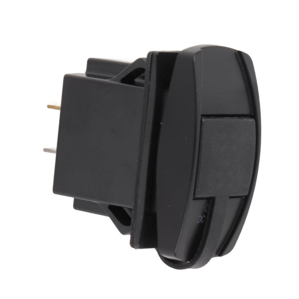 Water Resistant 12 24V 3.1A Dual USB Ports Car Charger Socket Power Adapter with LED Green