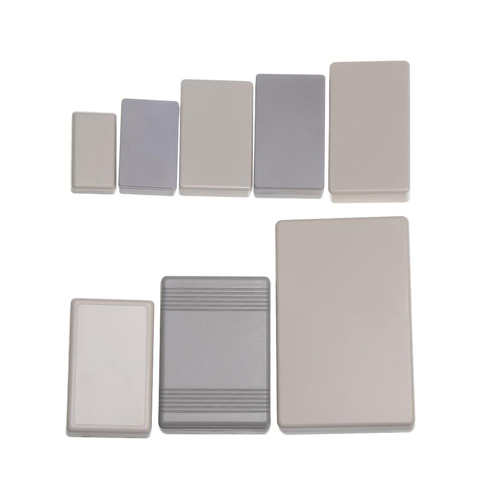Plastic Waterproof Project Box Storage Case White/Grey/Black Housing Instrument Case Electronic Project Box Enclosure Supplies