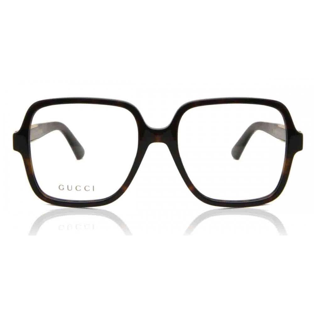 

Gucci Gg1193o 002 Women Eyeglasses Havana/56