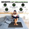 Grounding Mat, Grounding Mat for Bed 23.6 * 35.4. Earth Mat Grounding Pad, Grounding At Home