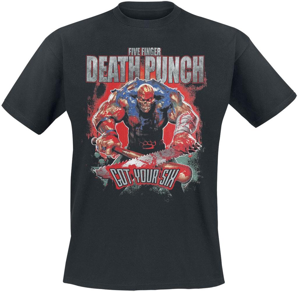 Rare Summer Five Finger Death Punch Graphic Cotton Band Shirt Unisex Summer Short Sleeve Fashion Brand Tee Luxury Casual Vintage