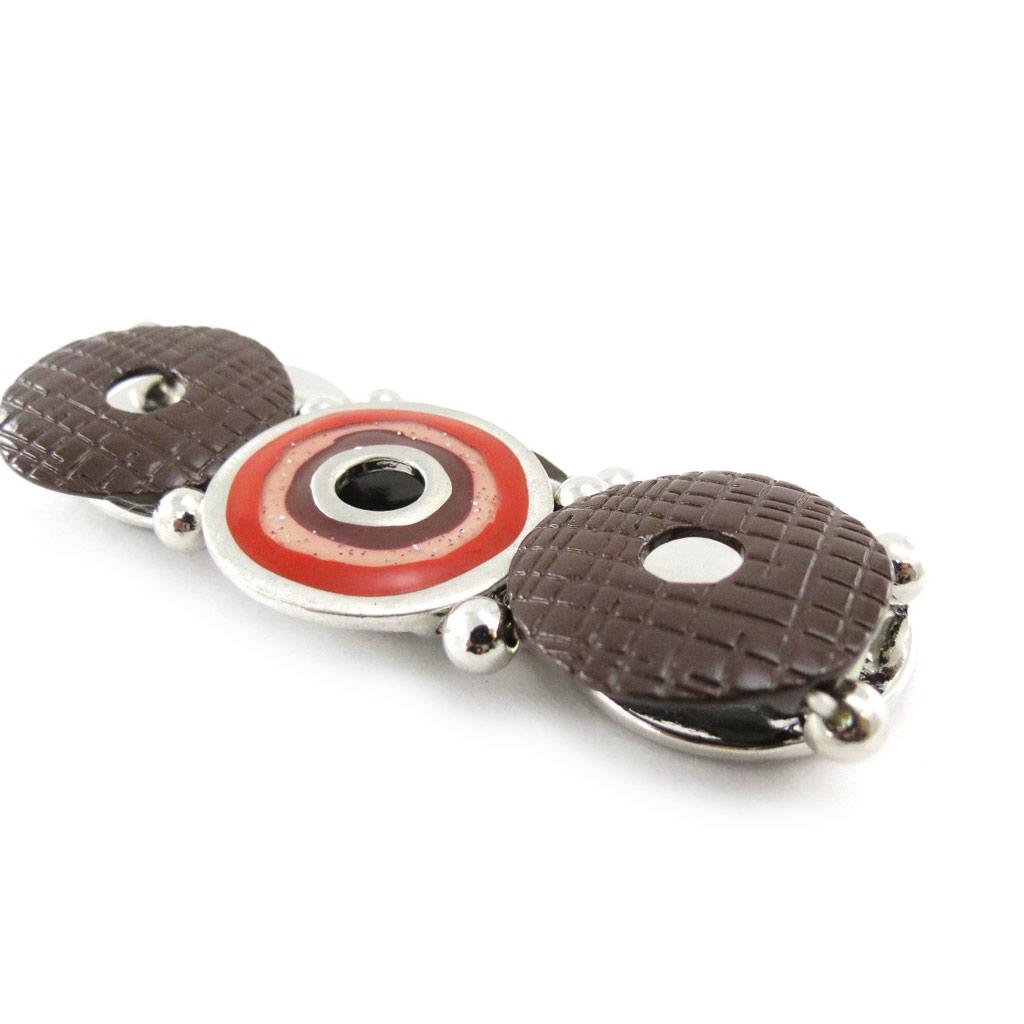 NOA [J1959] - Bracelet Créateur 'Amandine' marron