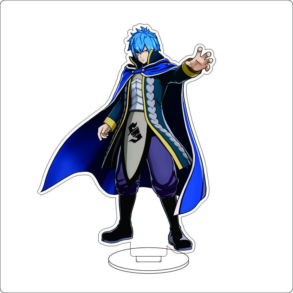 16CM Anime FAIRY TAIL Acrylic Stand Ornaments Jellal Fernandes Gray Fullbuster Mirajane·Strauss Figure Stand Halloween Gifts
