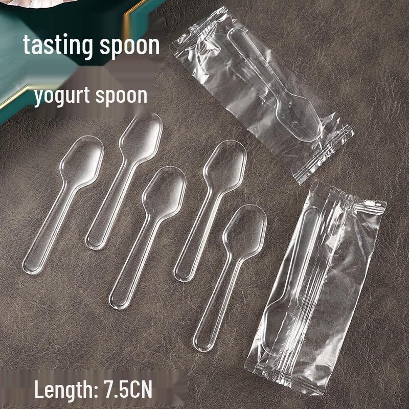 Disposable Plastic Tasting Spoons