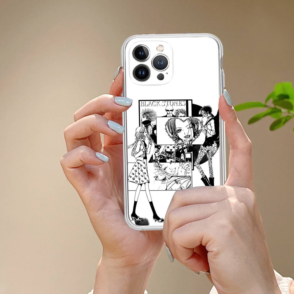 Comics Oosaki Nana Phone Case For iPhone 17 16 15 14 11 12 13 Mini Pro XS Max Plus Funda Shell