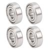 10Pcs Miniature Bearing High Speed Rolling Stainless Steel Mechanical Parts S6203ZZ 40x17x12mm