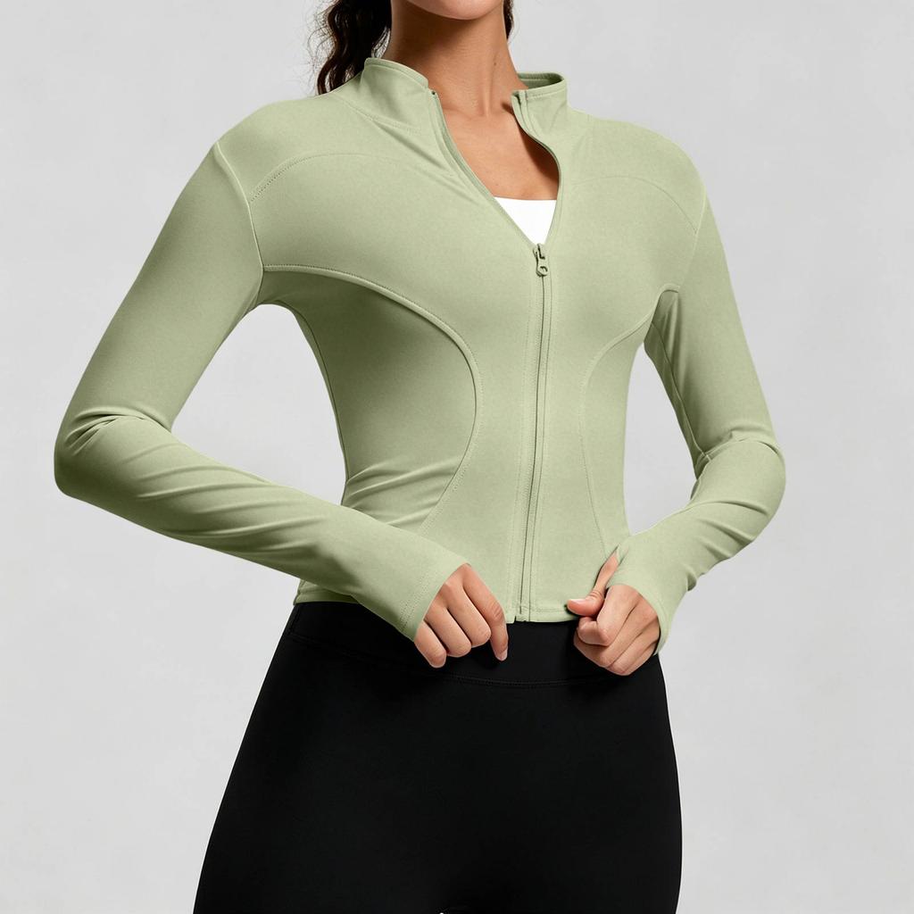 Women's Yoga Sports Breathable Running Workout Jacket
