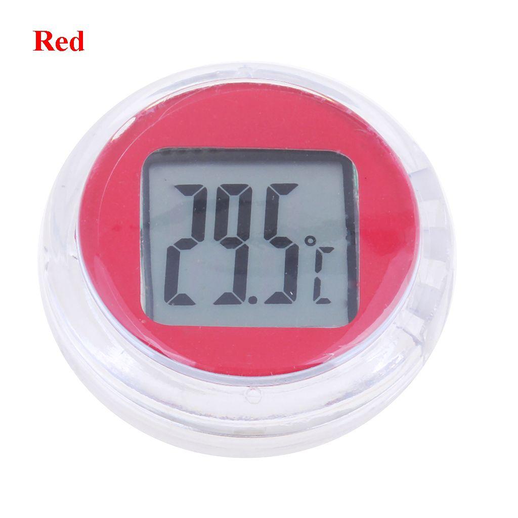 Neue Paste Typ Wasserdicht Mini Instrumente Motorrad Thermometer Digital Temperatur Messgerät