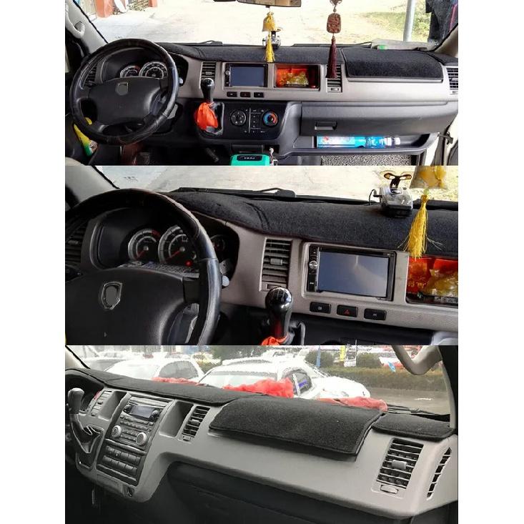 For Jinbei New Grand Haise H2 H200 Car-Styling Dashmat Dashboard Cover trument Panel Sunscreen Protective Pad Dash Mat