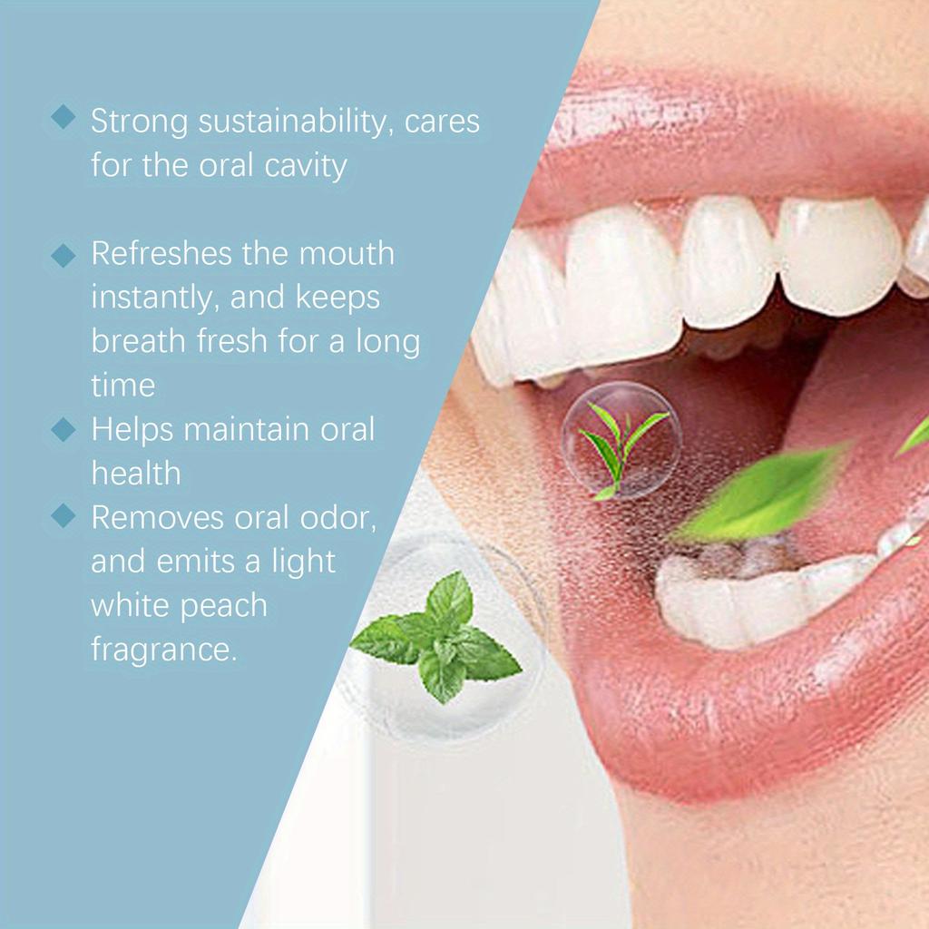 Mint Mouth Freshening Spray Removes Coffee Stains, Whitens Teeth and Maintains Healthy Teeth