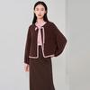 Iveni 2025 Winter Double-Faced Wool Coat AEOE751