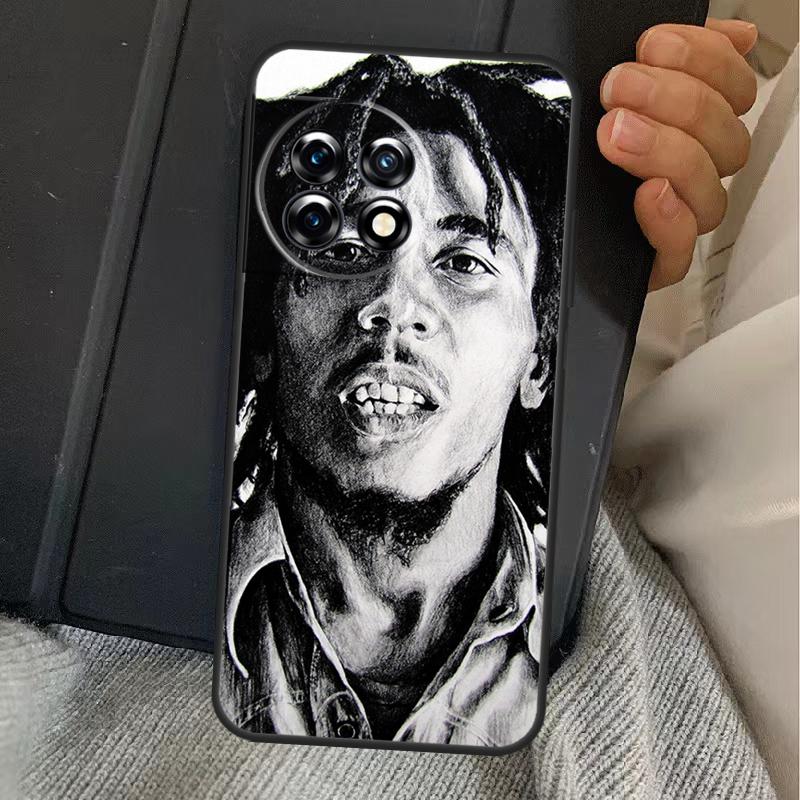 

Bob Marley Singer Case For OnePlus 15 13T 13 12 11 13R 12R 10R 10T 8T OnePlus Nord 5 CE 3 4 Lite N20 N30 Cover OnePlus Nord CE5