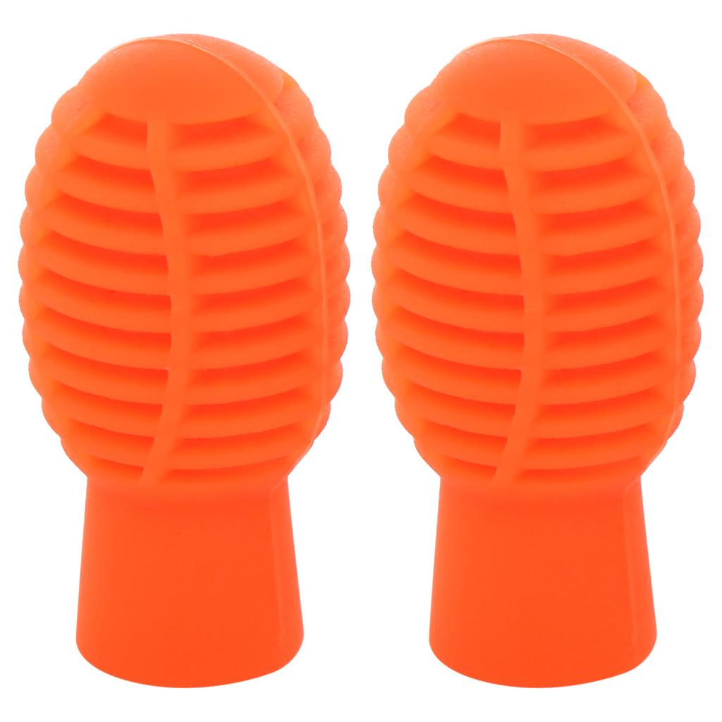 2 Stück Drumsticks Überzug Drum Silent Tips Silikon Schutzhülle Percussion Zubehör
