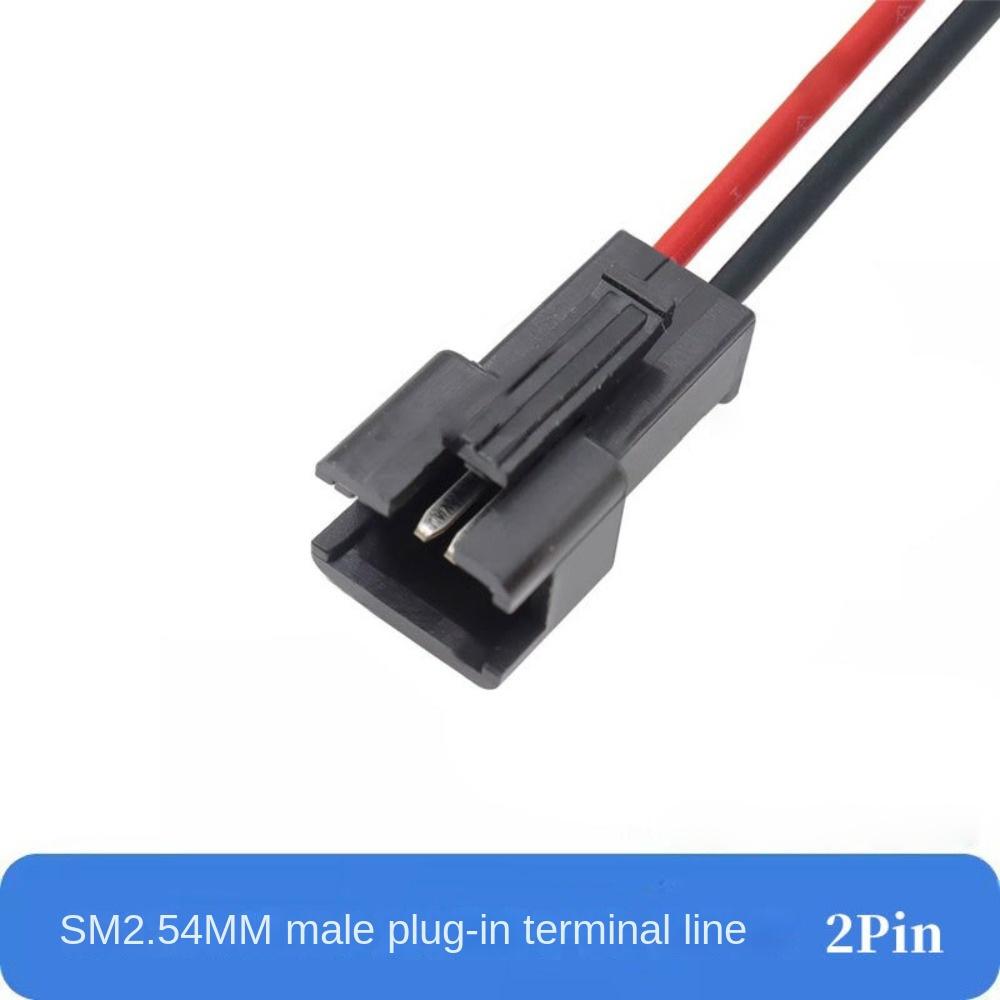 10PCS 2Pin Plug Socket Male To Female Wire Connector For LED Strip Lamp Driver