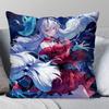 Skadi Animated Game AArknights Pillow Case Fashion Square Pillowcase Bedroom Sofa Room Ins Decoration Leisure