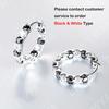 EWYA Luxury Moissanite Hoop Earrings 2.6 Carat D Color S925 Silver Earring For Women Party Fine Jewelry Christmas Gift