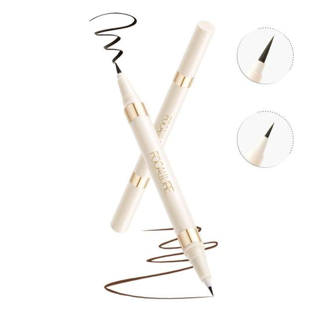 

FOCALLURE - Ultra-Skinny Liquid Eyeliner- 2 colours in 1