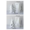 3D Gnome Silicone Mold Cute Dwarf Decorative Crafts Mold for DIY Crafts Scented Candle Soap Making,Home Decors Moulds
