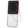 VEVOR Folding Lacrosse Rebounder for Backyard, 3x8 Ft Volleyball Bounce Back Net, Pitchback Throwback Baseball Softball Return Training Screen