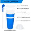 Color Land Slushy Cup, TIK TOK Slushie Maker Cup Frozen Magic Squeeze Cup, Ice Cream Maker Cup, Cool Stuff Trending Tiktok Items Homemade DIY Cool