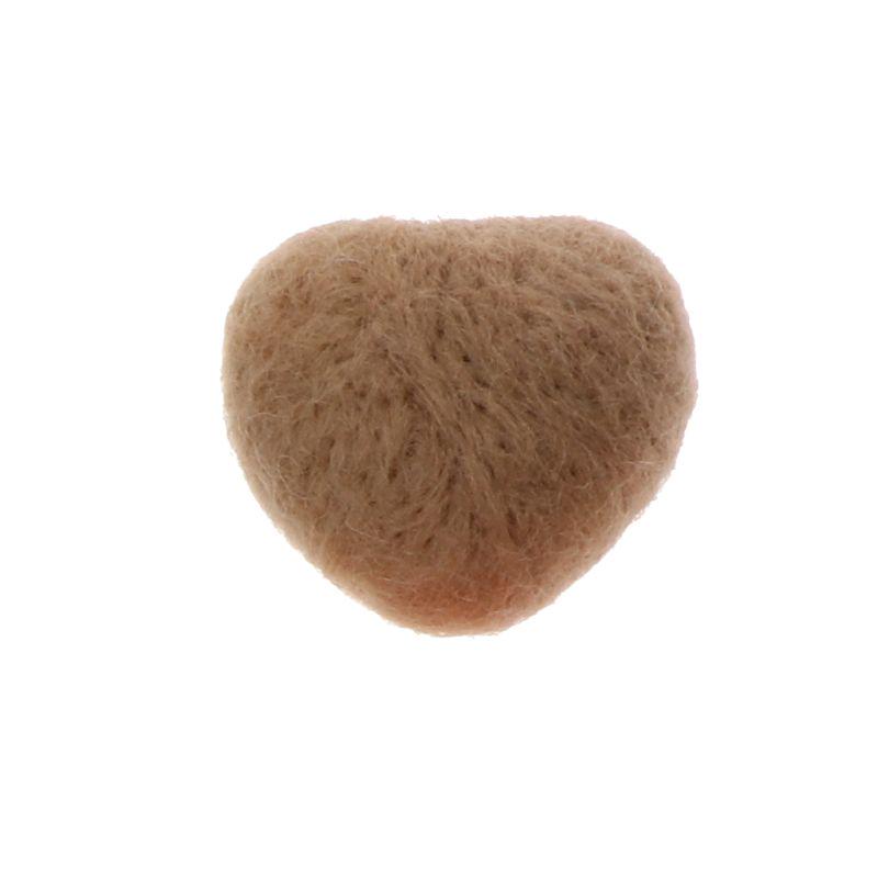 Newborn Photography Felt Love Props Tiny Baby Girl Boy Photo Shoot Handmade Felt Heart Shaped Props