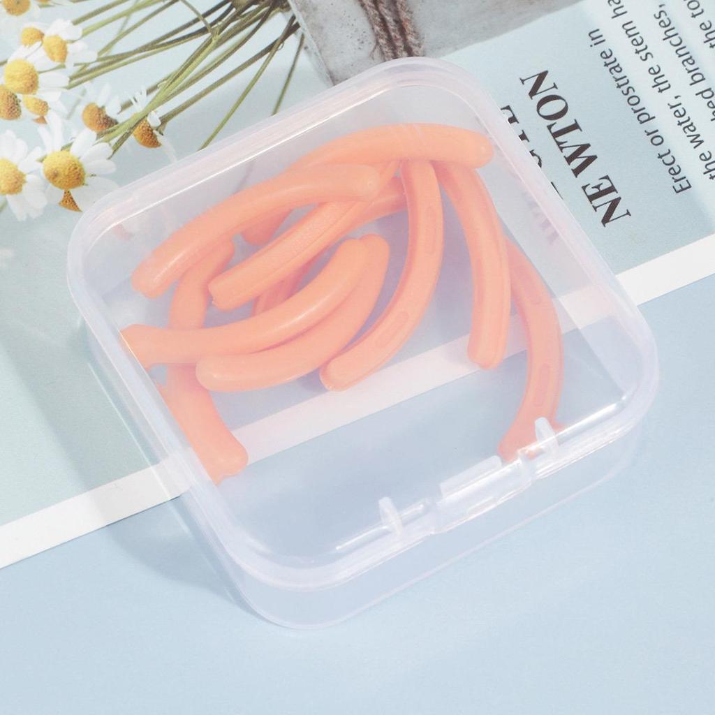 Multi-Color Durable Silicone Eyelash Curler Replacement Pads - High Elasticity and Long-Lasting
