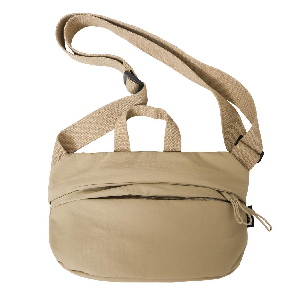 Women's Casual Hong Kong Style Shoulder Bag Nylon Cloth Autumn Chest Bag Handbag Texture Waterproof Student Crossbody Bag