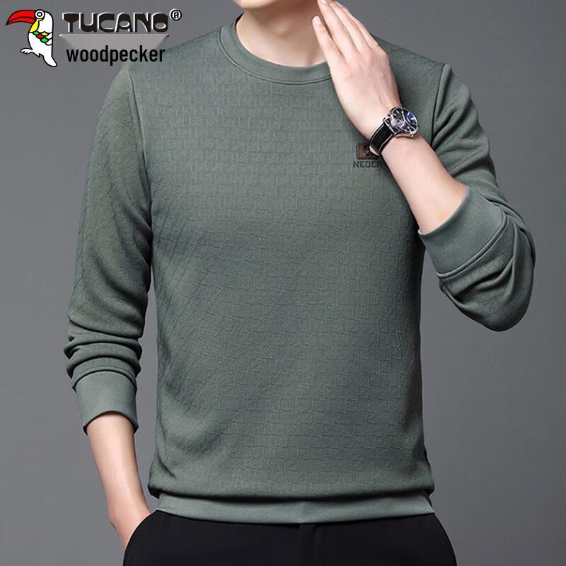 TUCANO Men's Casual Round Neck Long Sleeve Sweatshirt