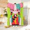 Artwork G-Girl with Glasses Throw Soft Warm Throw Blanket for Bedroom Living Room Bed Travel Camping Picnic Gift