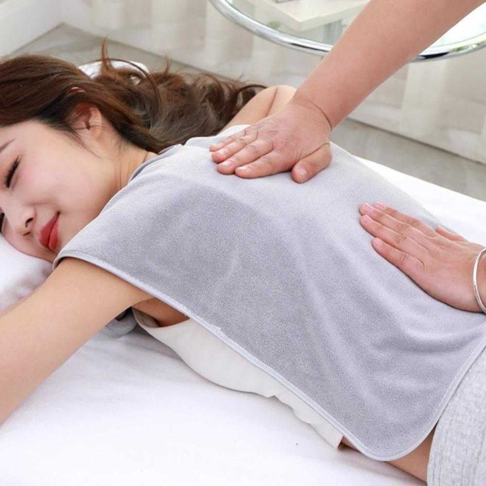 

Cotton U-shaped Towel Soft Beauty Care Towel Durable Massage Chest Towel Home білий