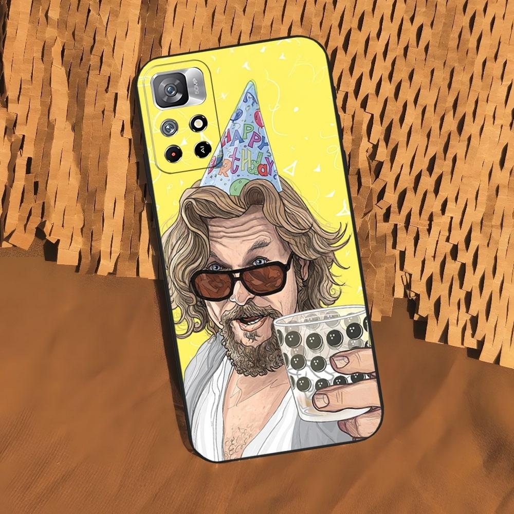 

Movie Film The Big Lebowski Phone Case for Xiaomi 15 14 13 12 Mi 11 ultra Pro Lite Black Soft Silicone Cover Xiaomi 15T