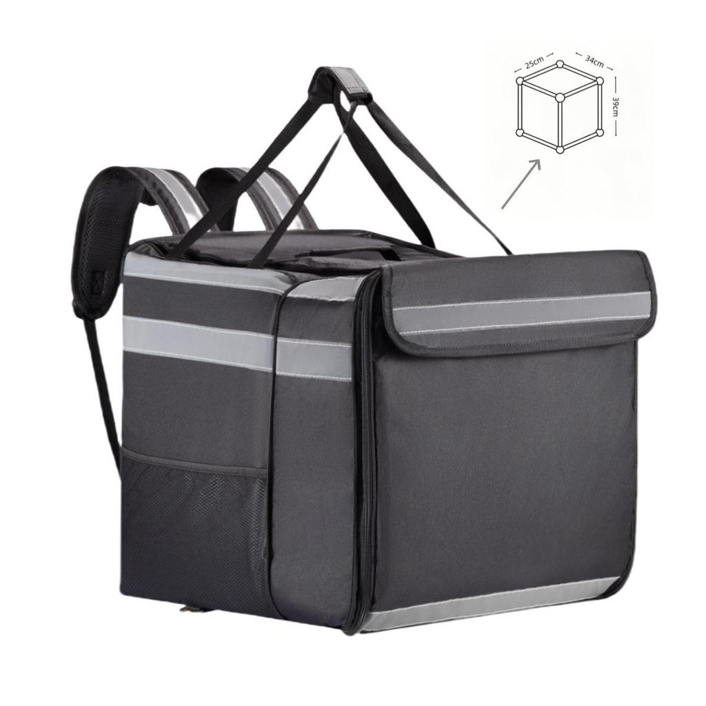 Meituan Isolierter doppelwandiger Lieferrucksack für Take-away & Lebensmittel