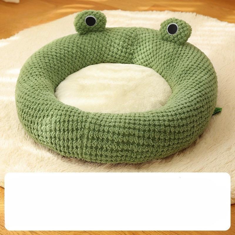 Warm Pet Nest Original Frog Series Warm Cat Nest Dog Nest Autumn and Winter House Nest Pet Supplies