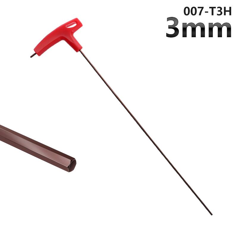

T-shaped Handle Flat Wrench 3/4/5/6/8mm Flat Head Hex Key Allen Wrench Hand Tool Hex Key Wrench Household Repair Accessories