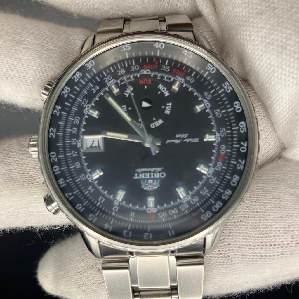 Used [Rare] ORIENT EM5Z-C0CA Automatic Kingmaster Day Date