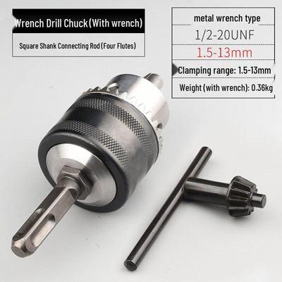 Elektrohammer Vierkantgriff Bohrfutter Umrüstsatz CN-Stecker (Adapter enthalten)