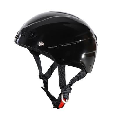 MOTO BASE SG/PSC Standard Airy Half Helmet for Motorcycles | MBHL-HF01 | Black | One Size Fits Most (57-60cm)