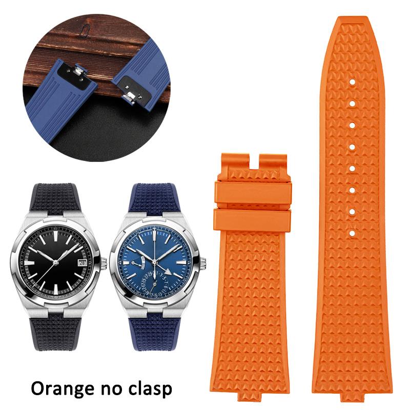 Rubber Strap Is Suitable 24x7mm For