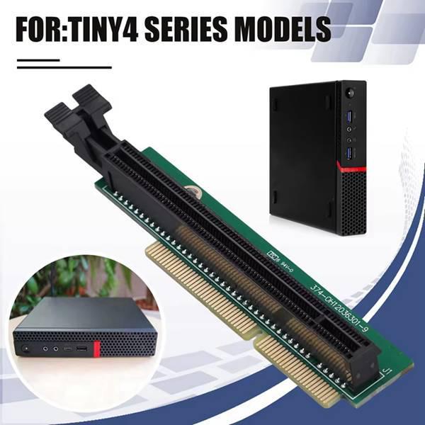 

2-Piece Green PCB+Plastic Tiny4 Graphics Card Network Motherboard Adapter Card Other