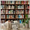 Vintage Library Bookshelf Tapestry Office Living Room Decoration Home Wall Tapestry