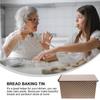 Toast Mold Baking Pans Bread Convenient Loaf Carbon Steel with Lid for Sandwiches