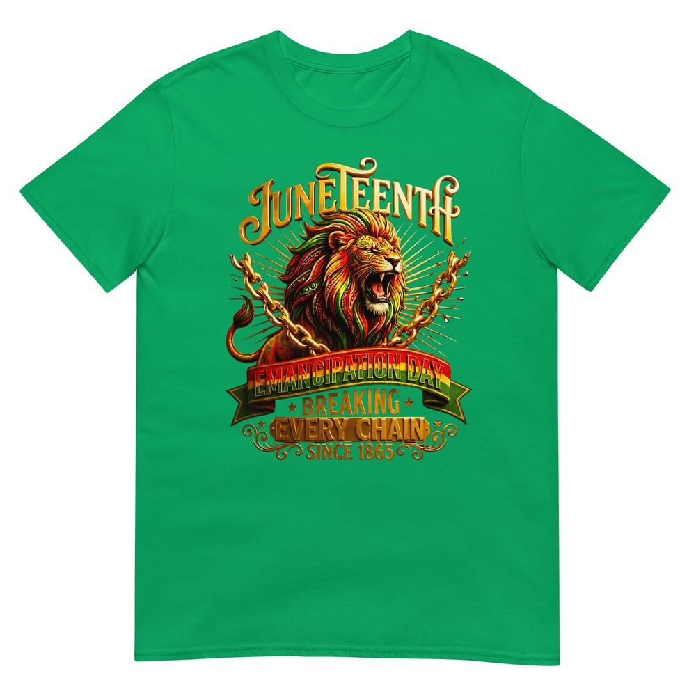 Juneteenth Breaking Every Chain Since 1865 Black Freedom Unisex Tshirt