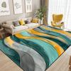 Abstrakter Stil Wohnzimmerteppich Nordische Dekoration Sofa Ins Farbe Teppiche für Schlafzimmer Nachttisch Große Größe Moderne Dekoration Bodenmatte für Zuhause