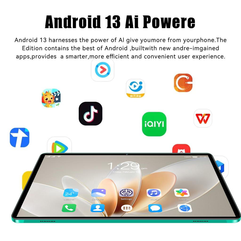 Новое поступление 10,1-дюймовые Android-планшеты с восьмиядерным процессором, 6 ГБ ОЗУ, 128 ГБ ПЗУ, 4G, две SIM-карты, ускорение AI, Bluetooth, WiFi, 6000 мАч